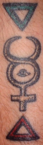 Rob Tow's "Chymical Marriage" Tattoo